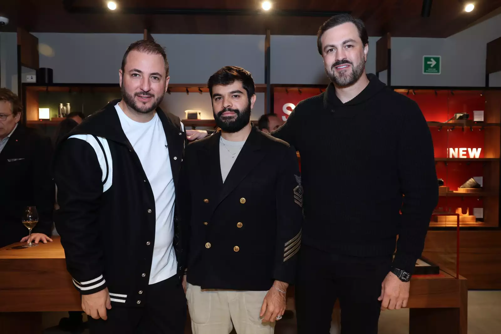 Víctor Martínez  , Mario Niebla y Humberto González 