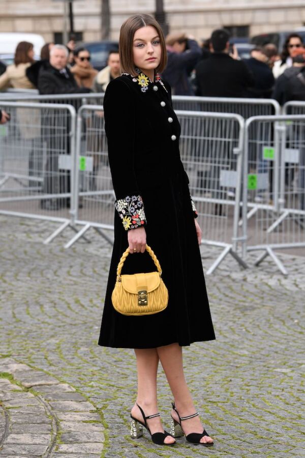 Miu Miu show, Arrivals, Fall Winter 2020, Paris Fashion Week, France - 03 Mar 2020