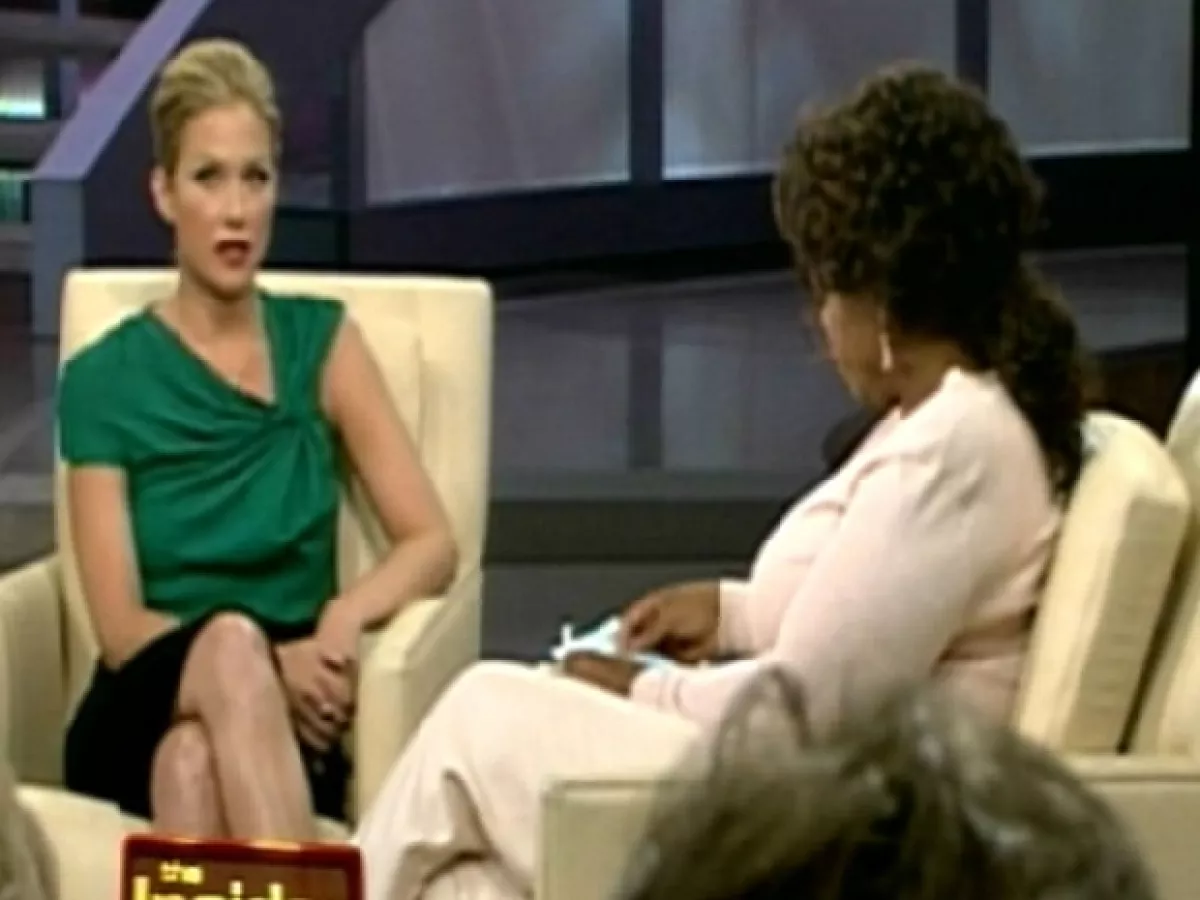 Christina en una entrevista en el programa de Oprah Winfrey y platica de su enfermedad
