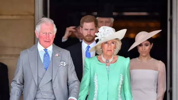 Príncipe Harry, Meghan Markle, príncipe Carlos y Camila de Cornualles