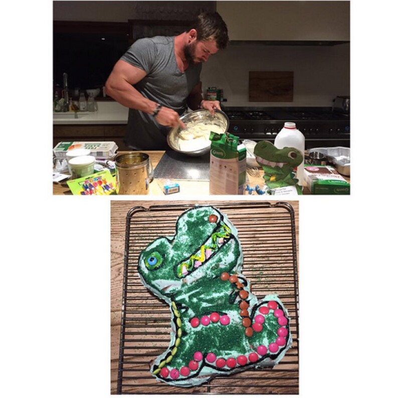 El actor australiano no se quedó de brazos cruzados cuando una panadería no tuvo tiempo para preparar el pastel de cumpleaños de su primogénita.