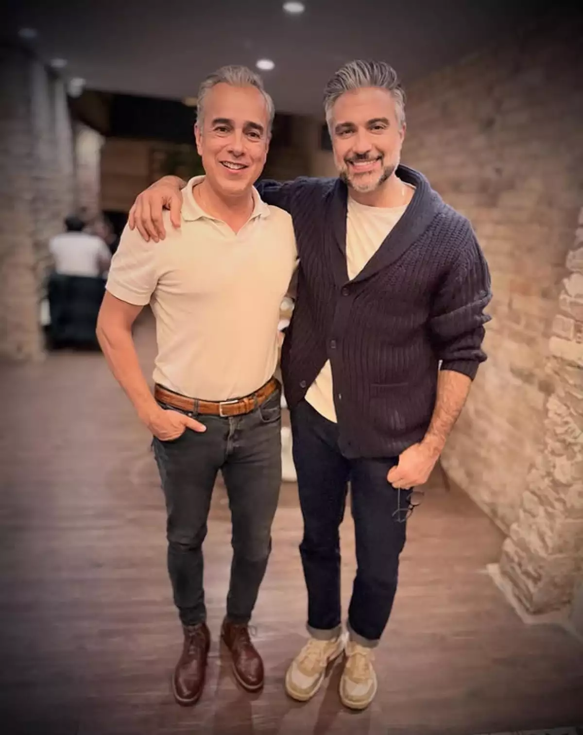 Jorge Enrique Abello y Jaime Camil