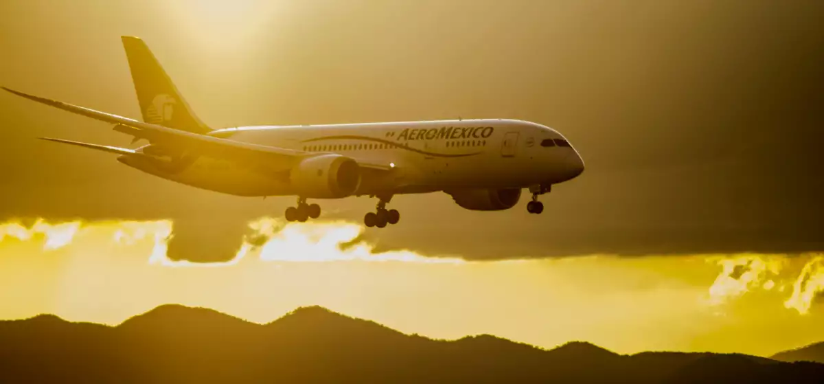 Aeromexico-avión