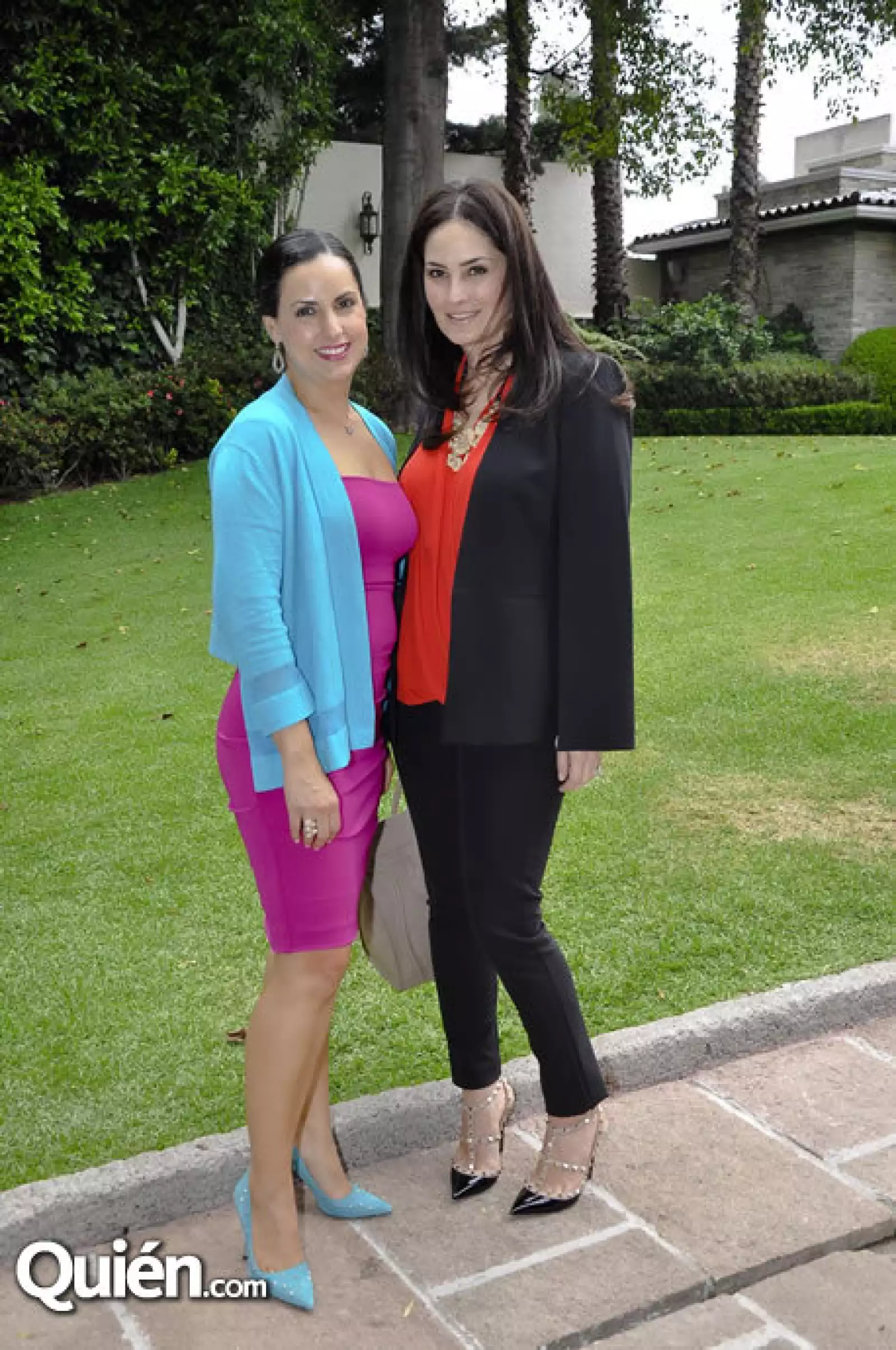 Ana María Teviño y Marcela Villares
