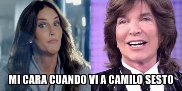 Hubo usuarios que compararon al español con Caitlyn Jenner.