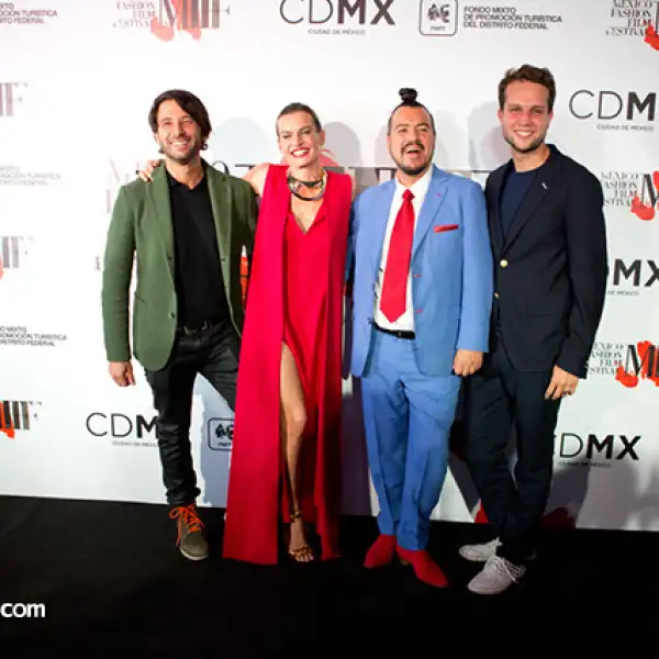 Cory Crespo, Luisa Sáenz, Jorge Mondragón y Johann Mergenthaler