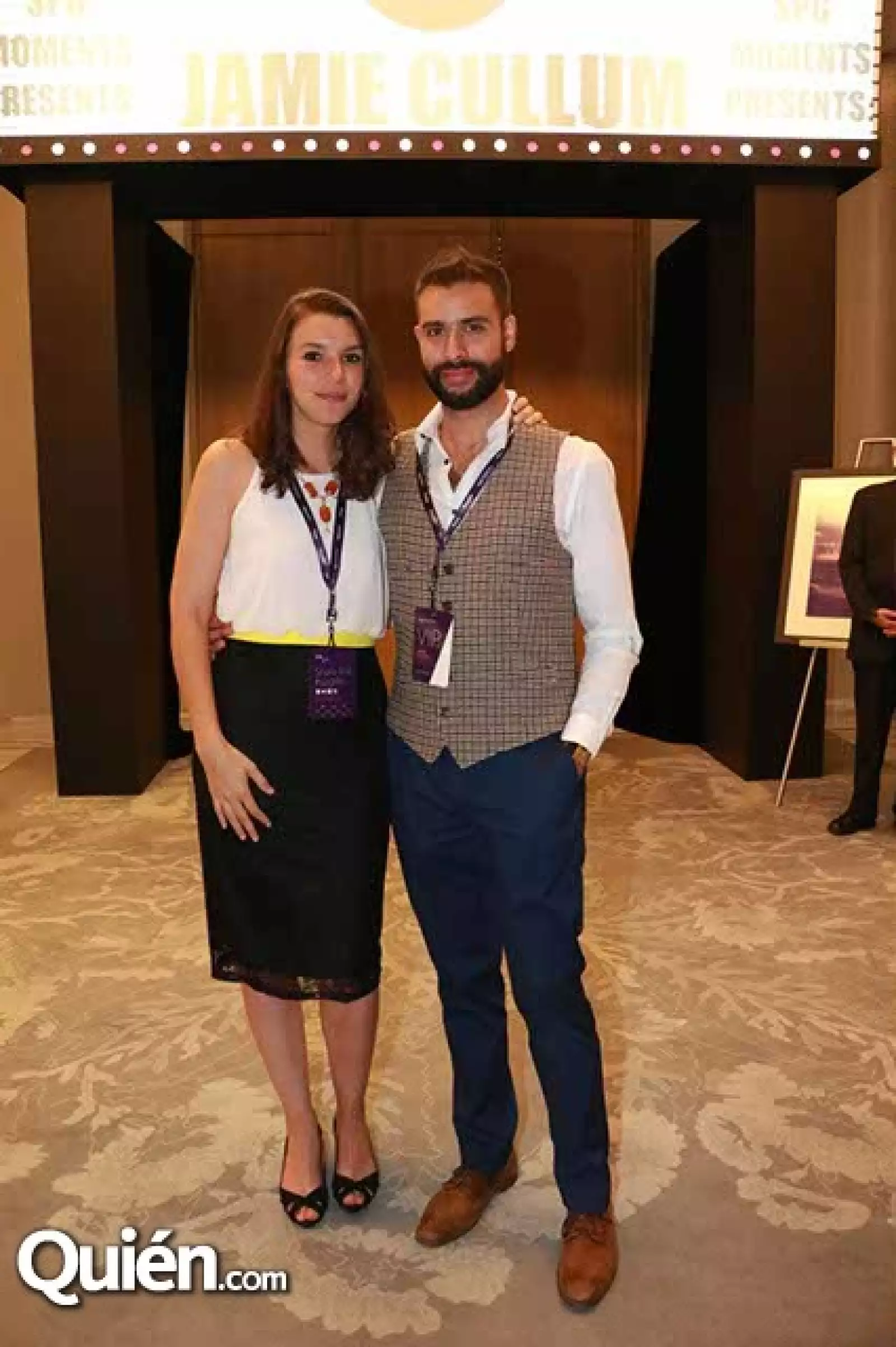 Cecilia Barton y Emiliano Arriaga