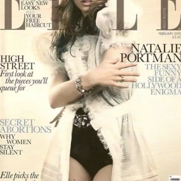 Nat para la portada de la revista Elle.