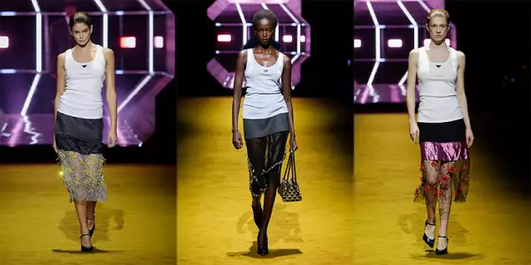 prada tank top blanca