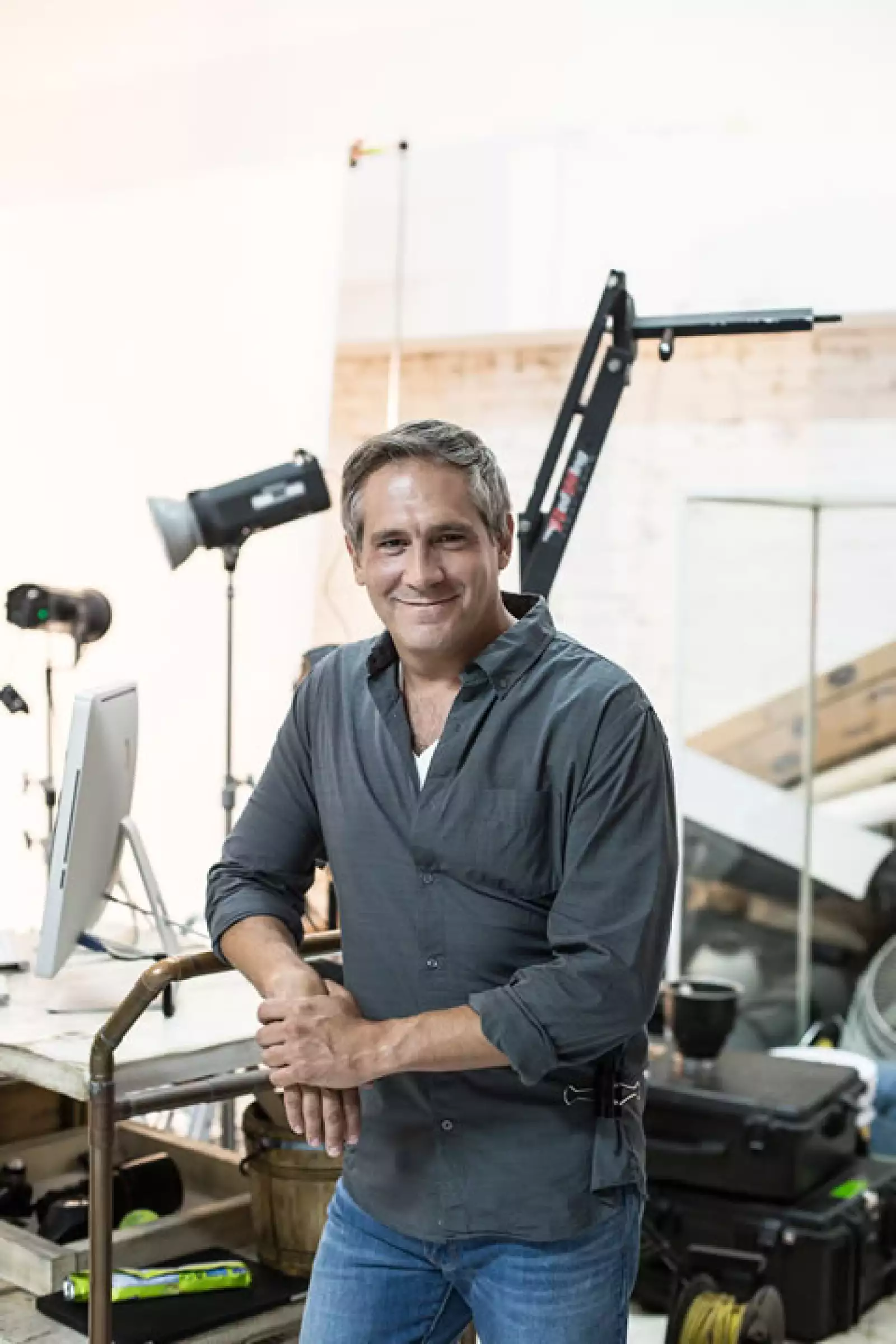 ¡Otra foto! Arath se mostró muy dispuesto para retratarse.