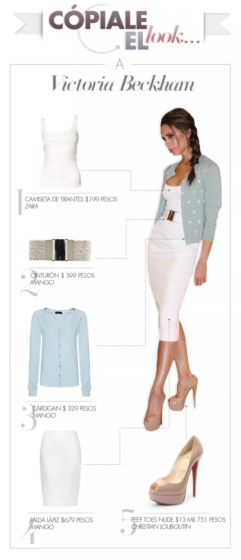 ¿Quieres vestirte como tu famosa favorita? Aquí te decimos cómo con piezas a tu alcance puedes conseguir su look.