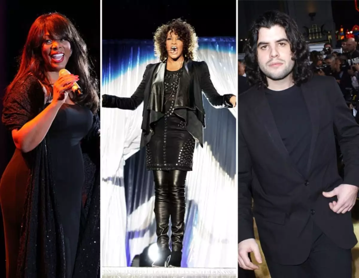 Donna Summer, Whitney Houston, Sage.