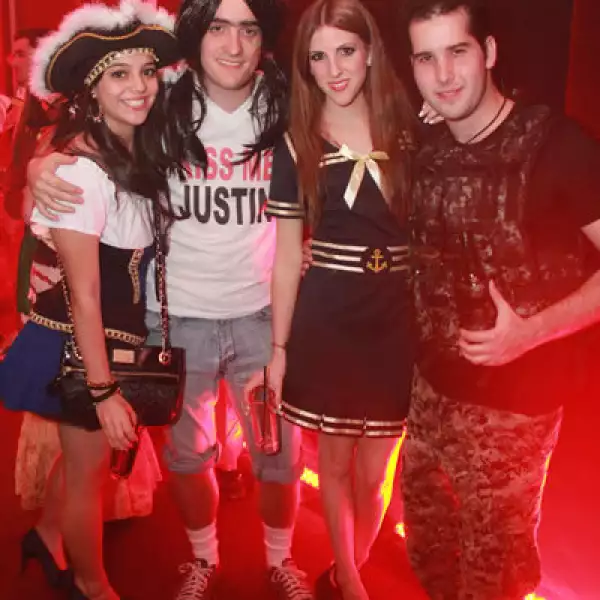 Diana Blanc,Guillermo Romay,Luli Villarreal y Peter Calderón