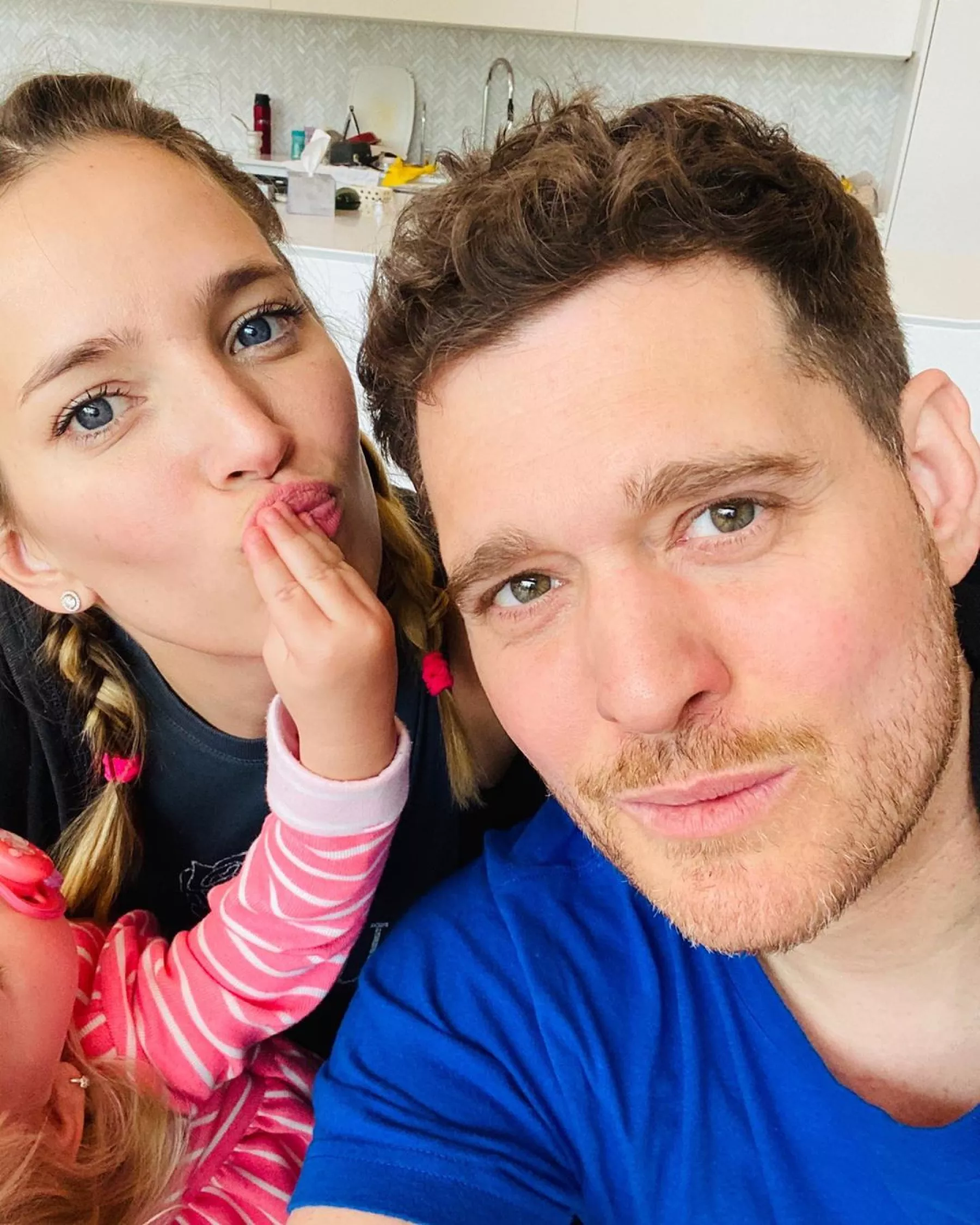 Luisana Lopilato y  Michael Bublé
