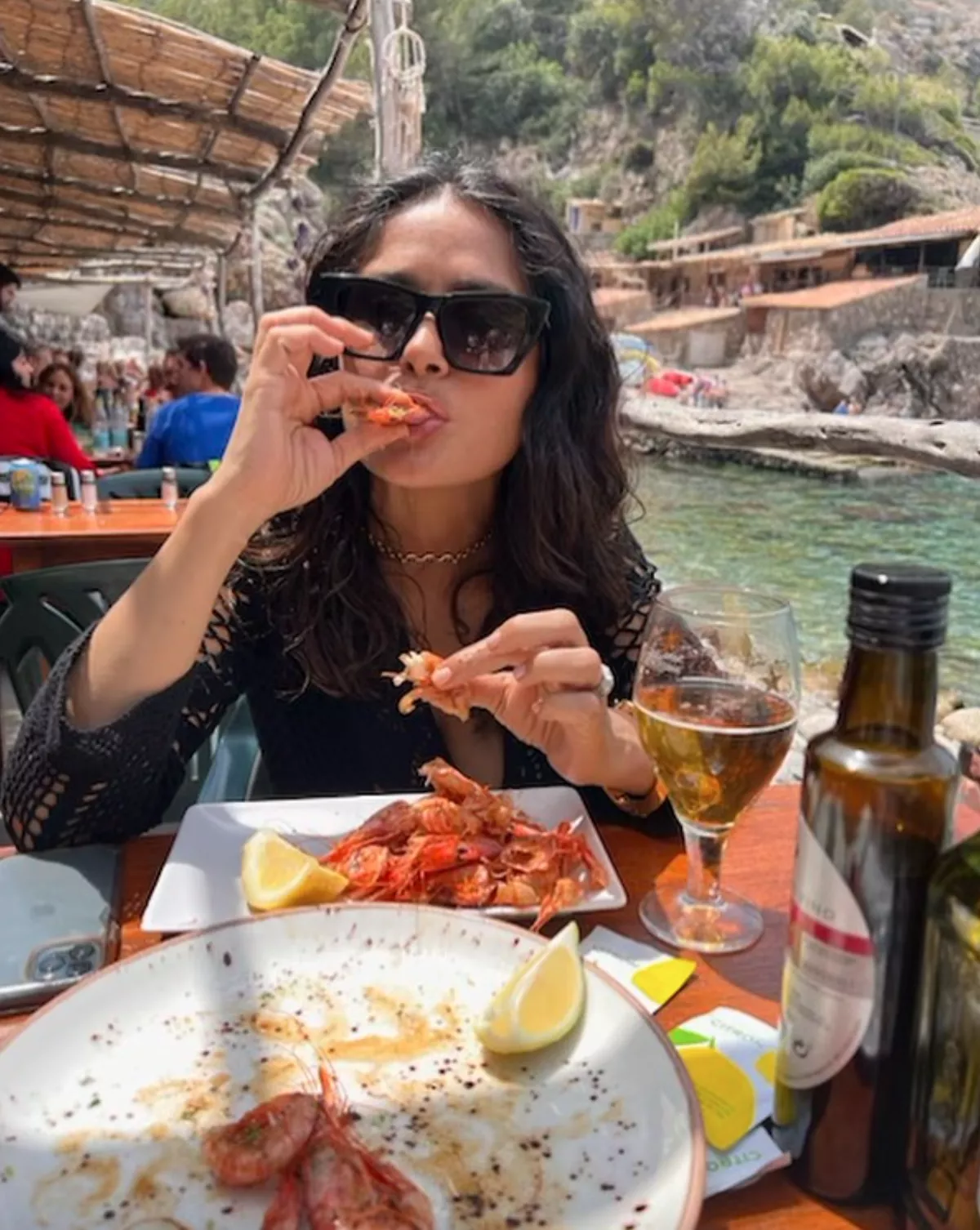  Salma Hayek comida 