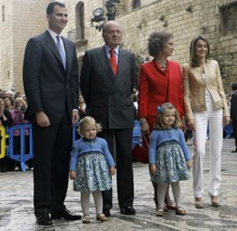 Las hijas de la princesa Letizia y Felipe de España acapararon las miradas en la Catedral de Mallorca, en donde se llevó a cabo la misa de acción de gracias.
