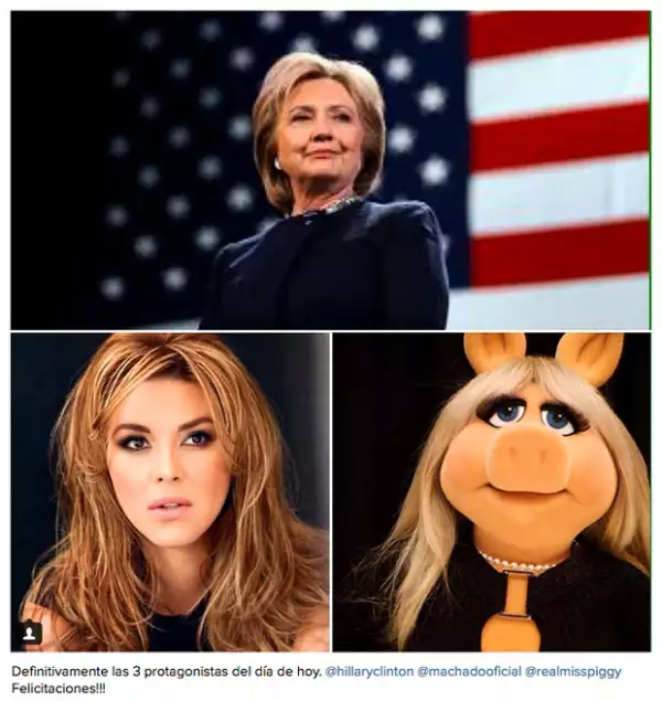 Hillary Clinton, Alicia Machado