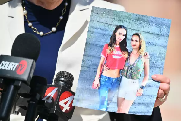 Gloria Allred Holds News Conference Regarding The Dismissal Of The Criminal Case Against Alec Baldwin