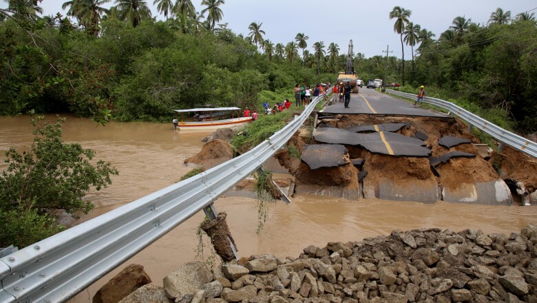 Afectaciones Guerrero Tormenta Narda