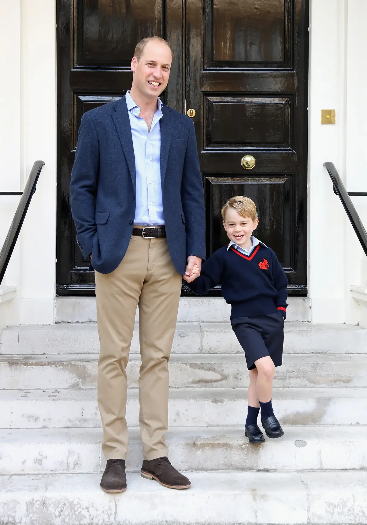 Príncipe William y el príncipe George