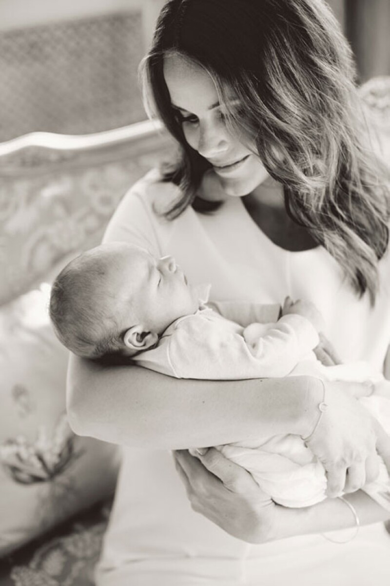 Sofía destacó con un especial brillo maternal.