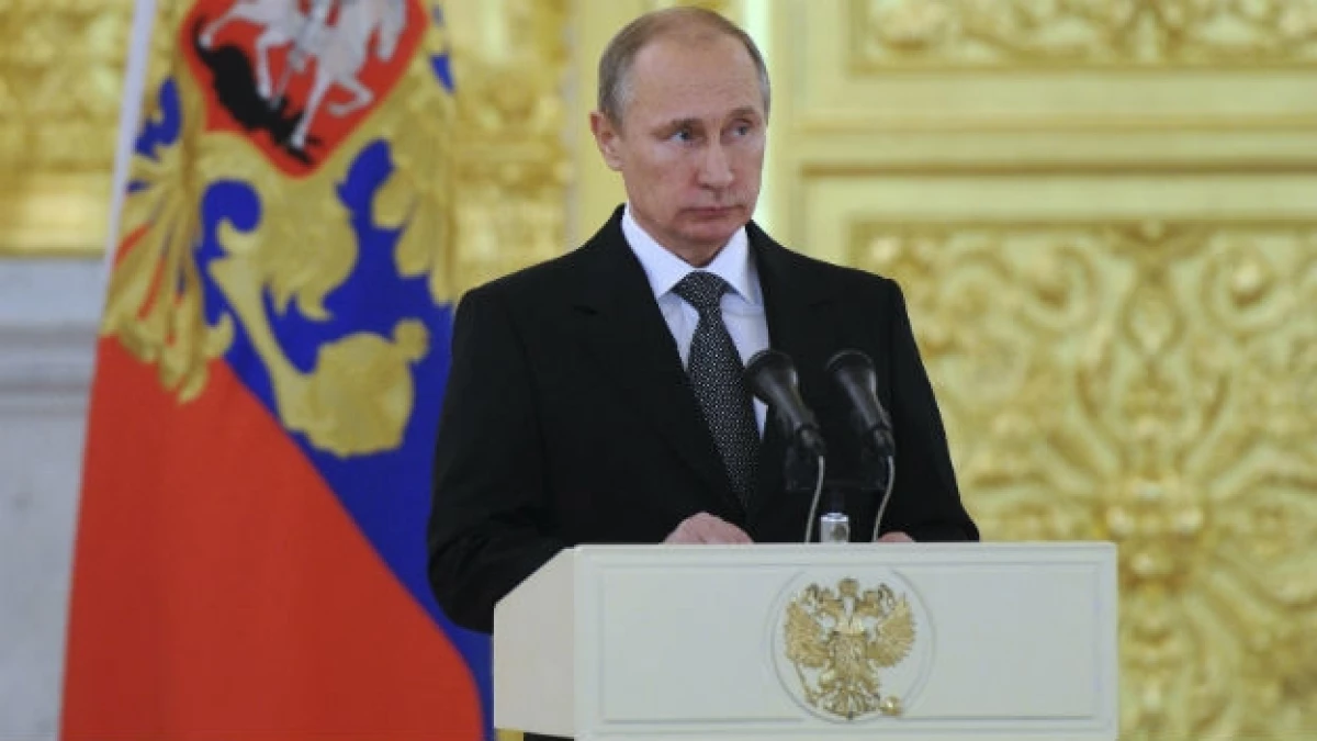 Vladimir Putin, presidente de Rusia
