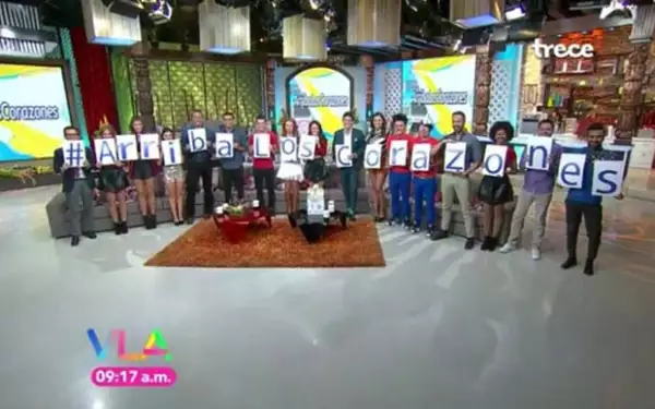 Los conductores del programa, entre ellos su ex pareja Ingrid Coronado, le mandaron un emotivo mensaje.