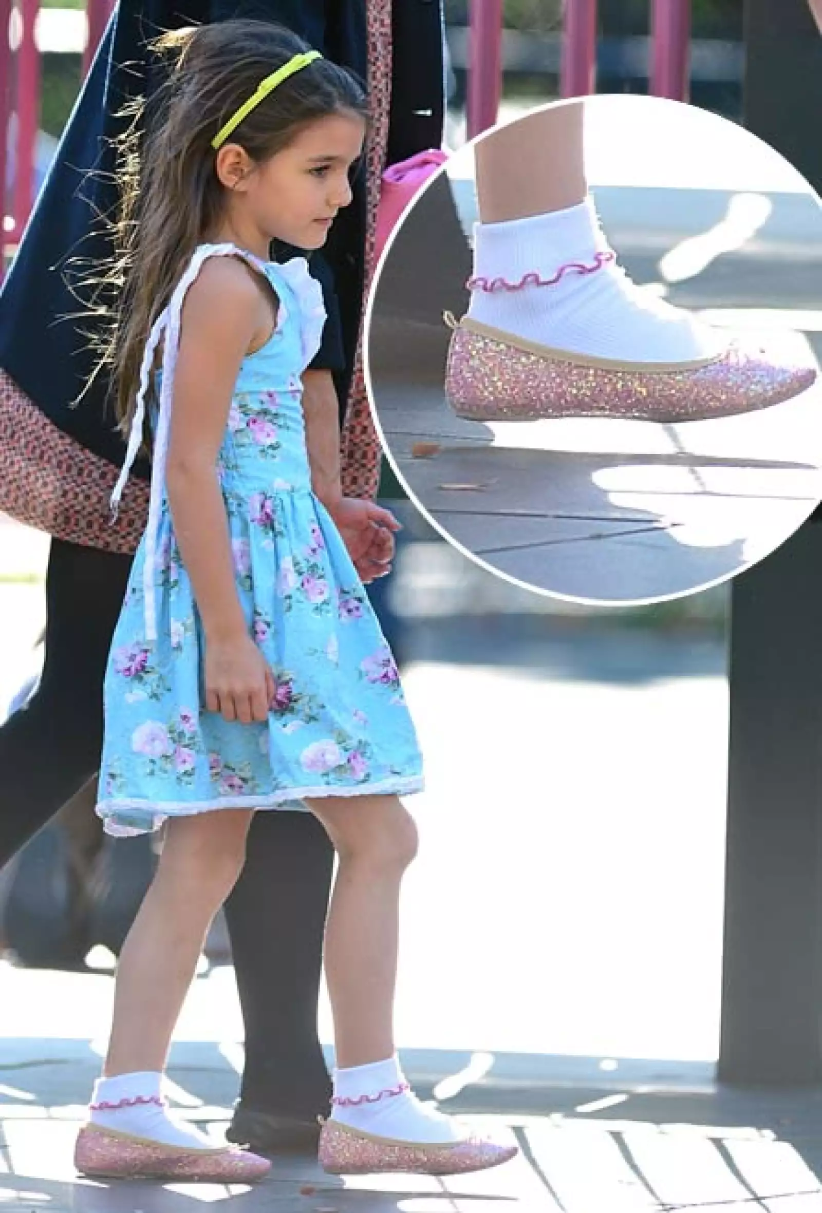 ¿A qué niña no le gustan las cosas que brillen? Suri lo logró con estos flats de Crewcuts