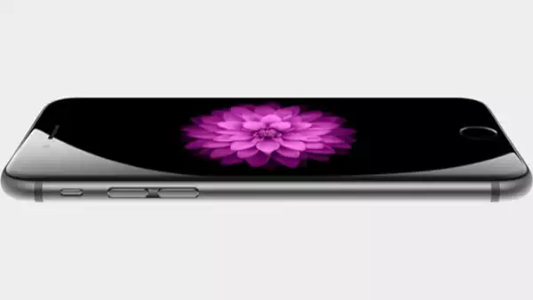 El iPhone 6 es más delgado que las anteriores versiones.
