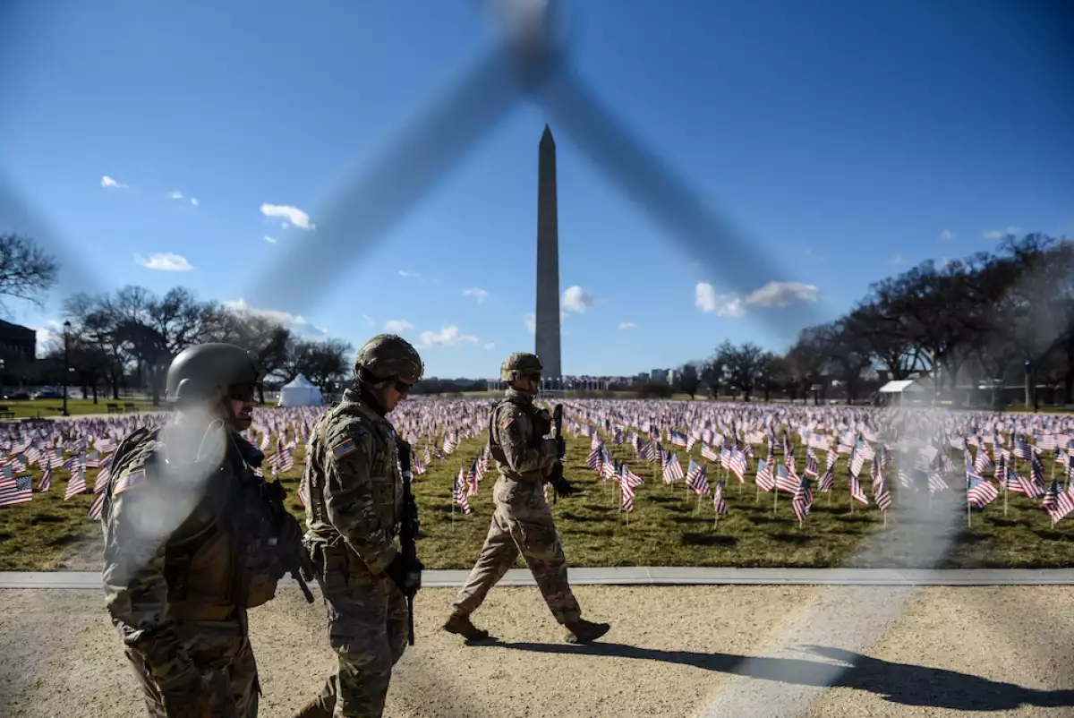 Washington DC Prepares For Inauguration Of Joe Biden As 46th President