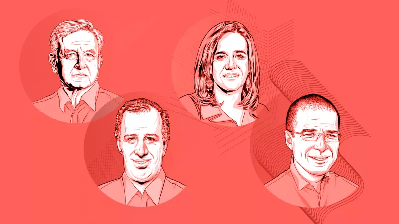 Tres encuestas colocan a AMLO a la cabeza de las preferencias