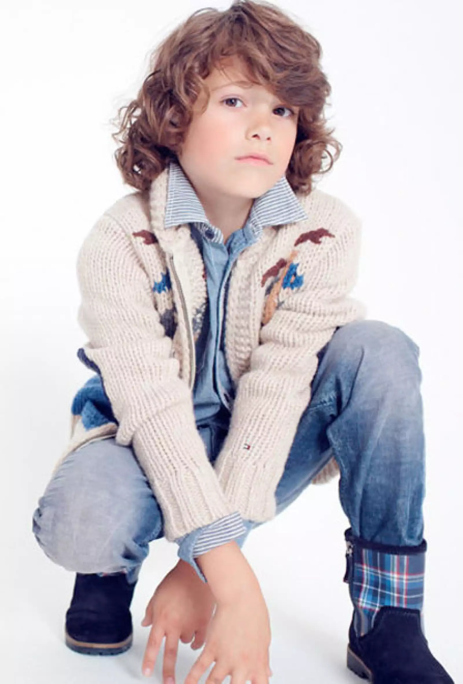 La colección de Tommy para niños tiene clase y estilo.