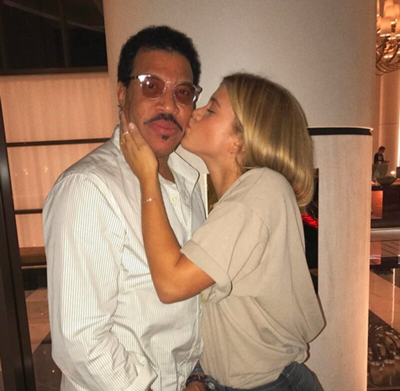 Lionel y Sofia Richie