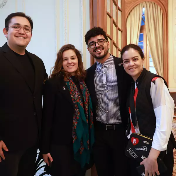 Alonso Noriega , Josiane Trevisan, Woolley da Silva  y Ana Marí