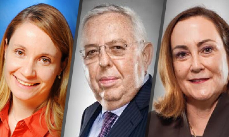 Marissa Mayer, Fernando Turner y Louis Goeser. Sacando copias u ordenando archivos aprendieron humildad y disciplina. (Foto: Especial)