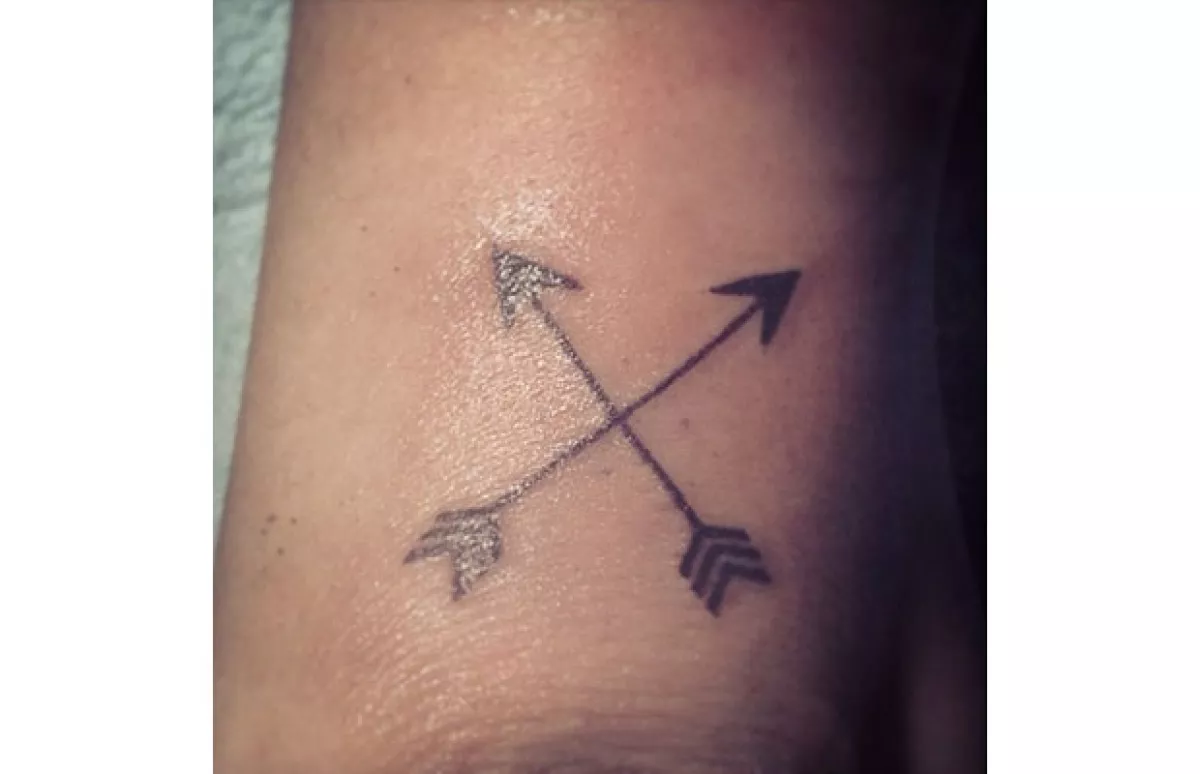 Este es el nuevo tatuaje de Miley Cyrus.