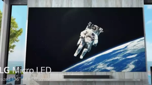 La pantalla gigante de LG