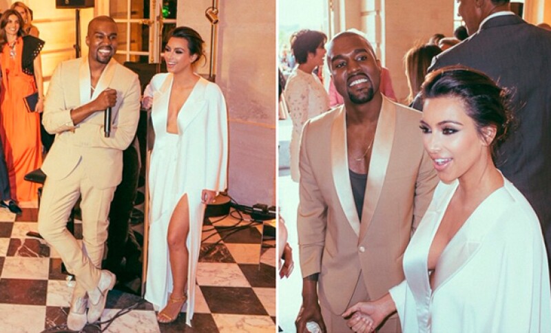La pareja se casó el año pasado y aunque la boda fue muy íntima, en su primer aniversario compartieron fotos inéditas del enlace.