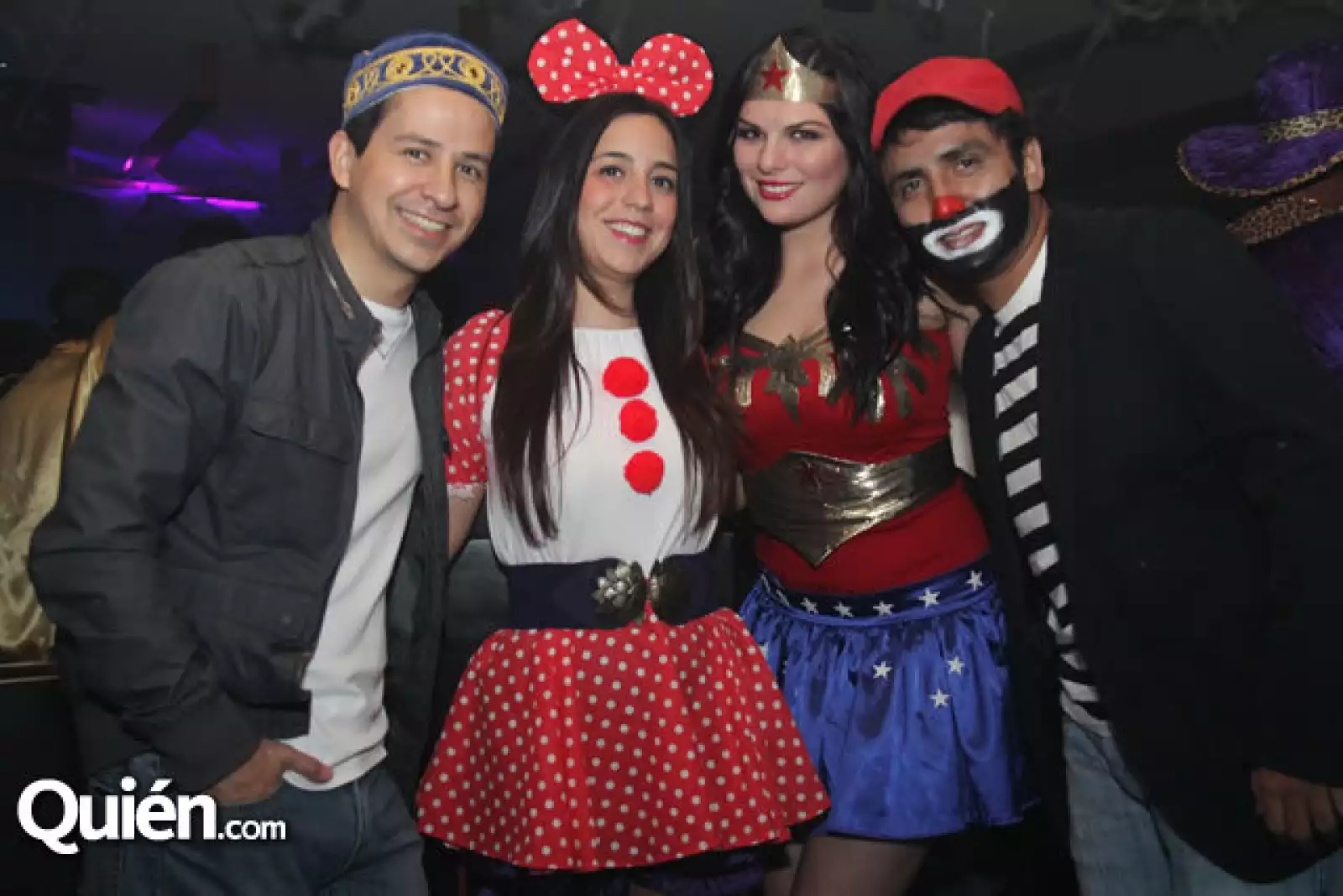 Jorge Leal,SamantHa Bueno,Luci Garza y Luis Huerta