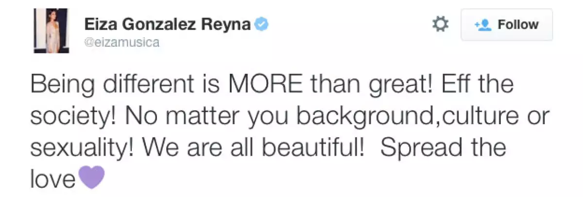 Con mensajes de apoyo, fue como Eiza se puso del lado del papá de las Kardashia-Jenner.