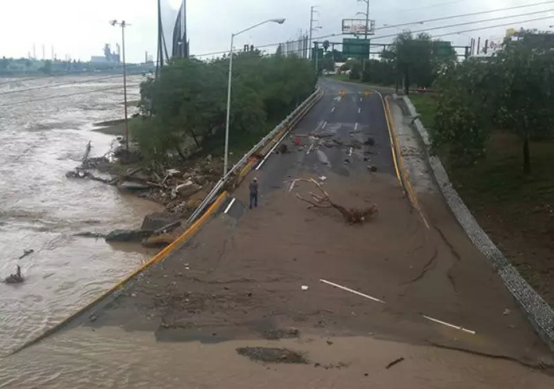 Inundaci�n Monterrey