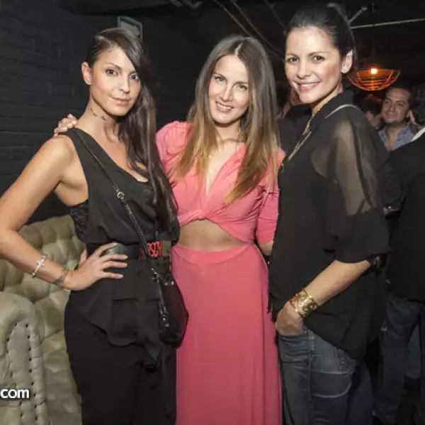 Carla Mizkoc,Verónica Castilla y Diana Arbelaez