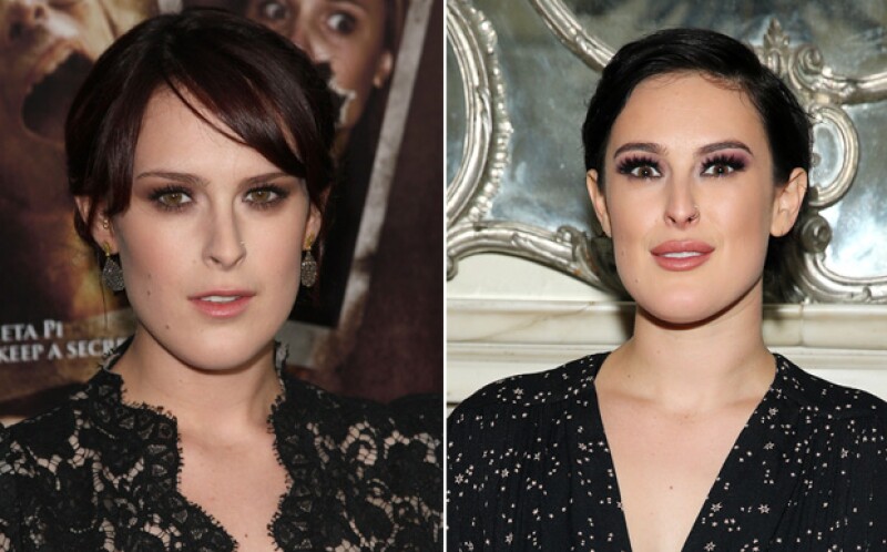 Rumer Willis, antes y después.