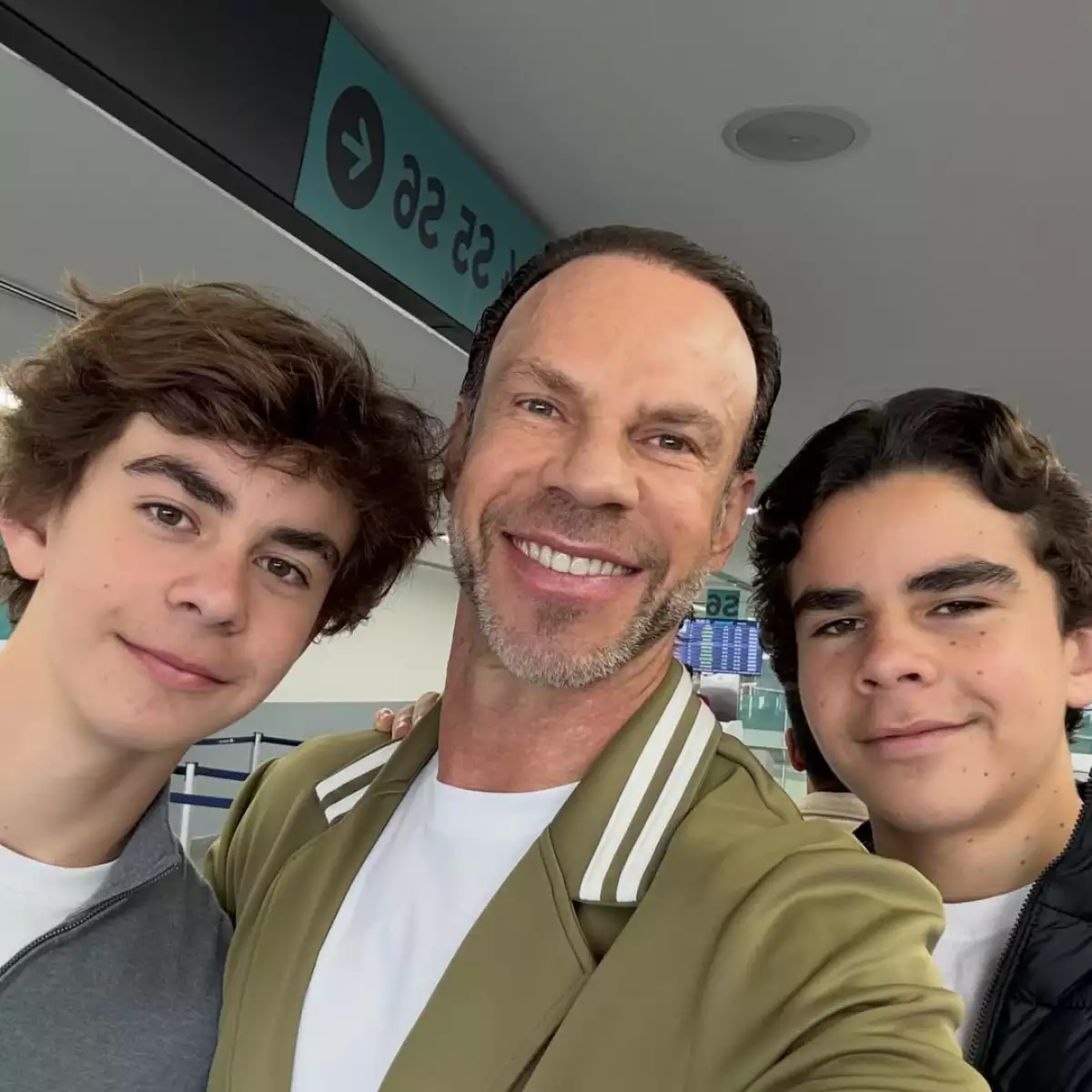 Zague, Leonardo y Paulo