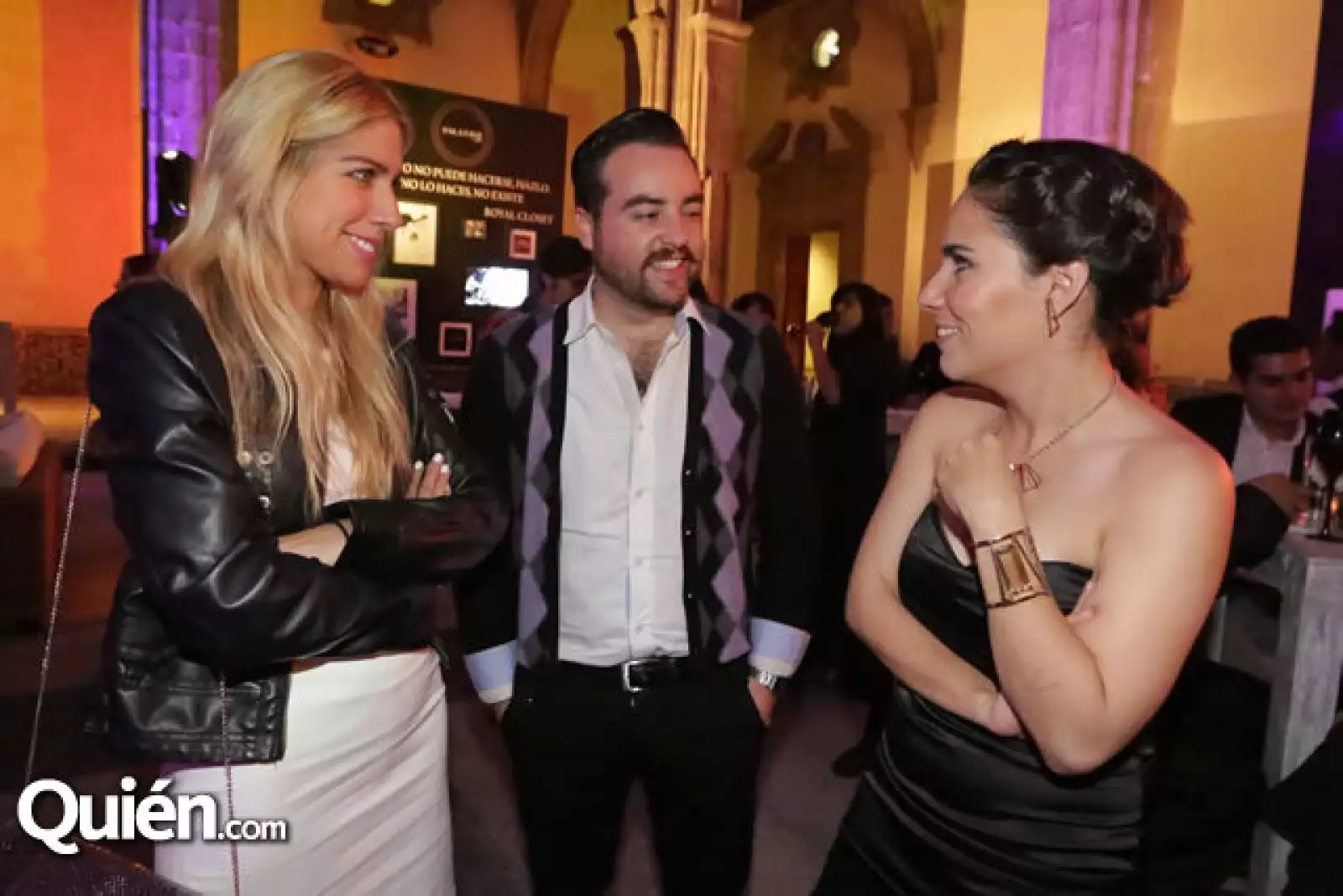 Marimar Barrientos, Daniel Pacheco y Bárbara Hagman