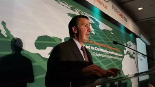 El secretario de Hacienda dijo que buscará incluir en la agenda del G20 discusiones sobre el impacto de los flujos de capital. (Foto: Notimex)