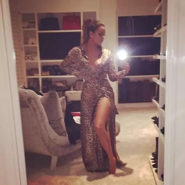 Es fan de presumir su nuevo hot body en los más provocativos vestidos.