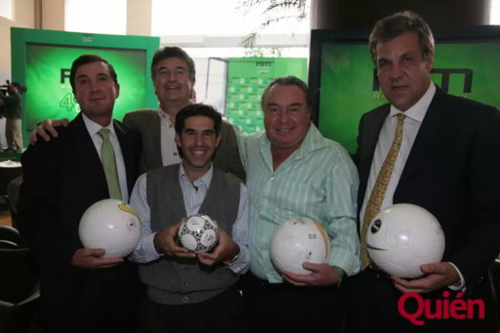 Rafael Cortina, Alejandro Rodriguez, Alejandro Mariscal, Javier Fuentes, Alejandro Pasquel