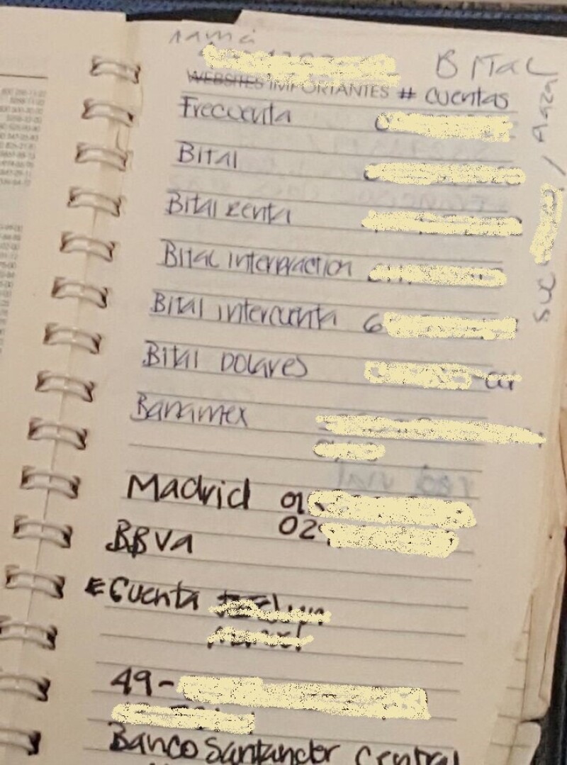 Cuentas bancarias