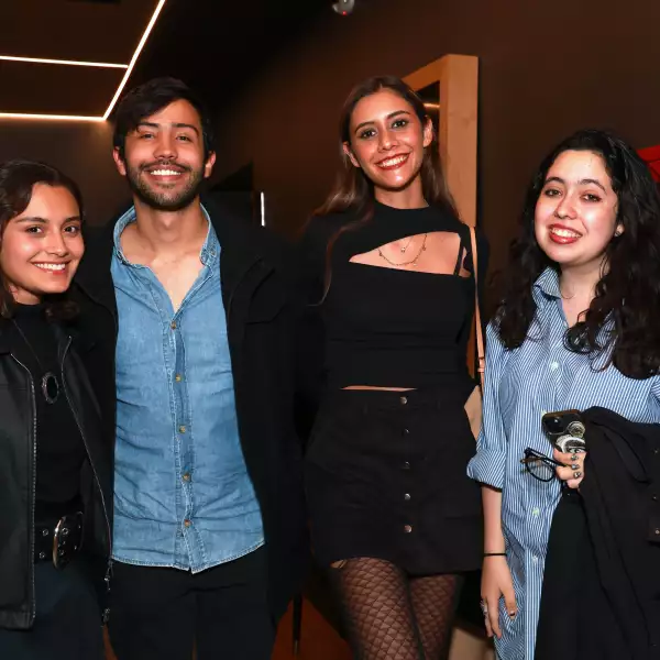 Alexa Salazar , Julio Ramírez , Ximena López y Julia Sordo 